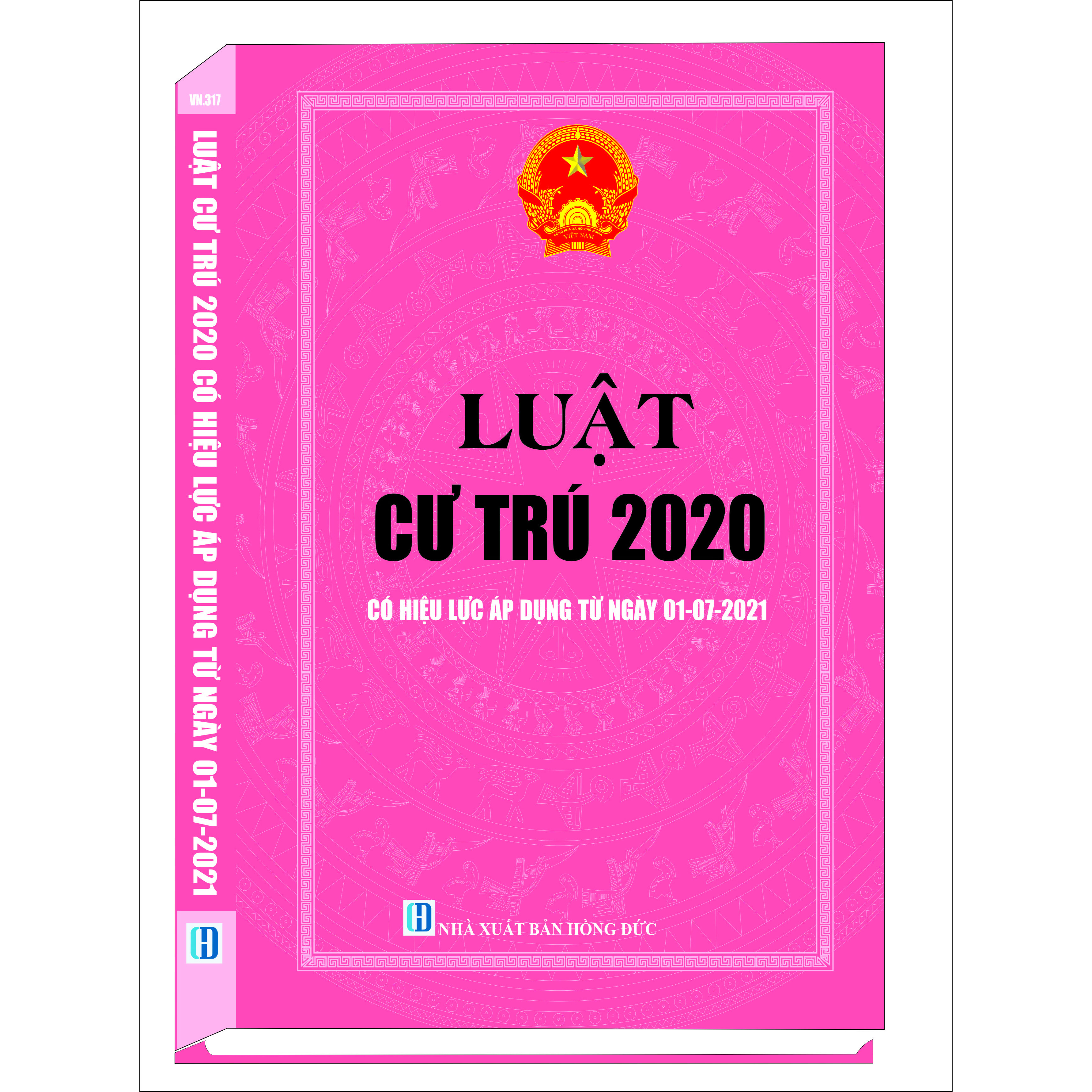 LUẬT CƯ TRÚ 2020 (Có hiệu lực áp dụng từ ngày 01-07-2021)