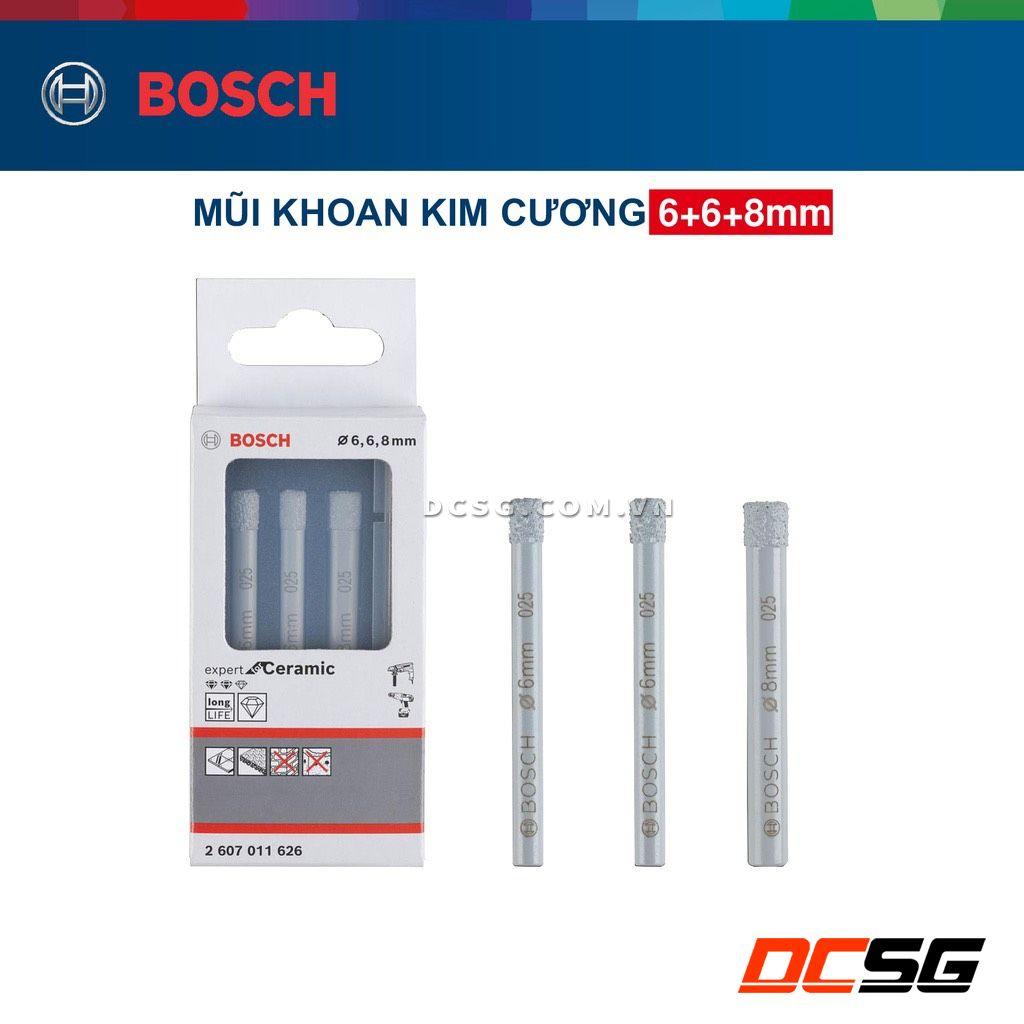 Mũi khoan đá hoa cương, gạch bóng kính siêu cứng Bosch | DCSG