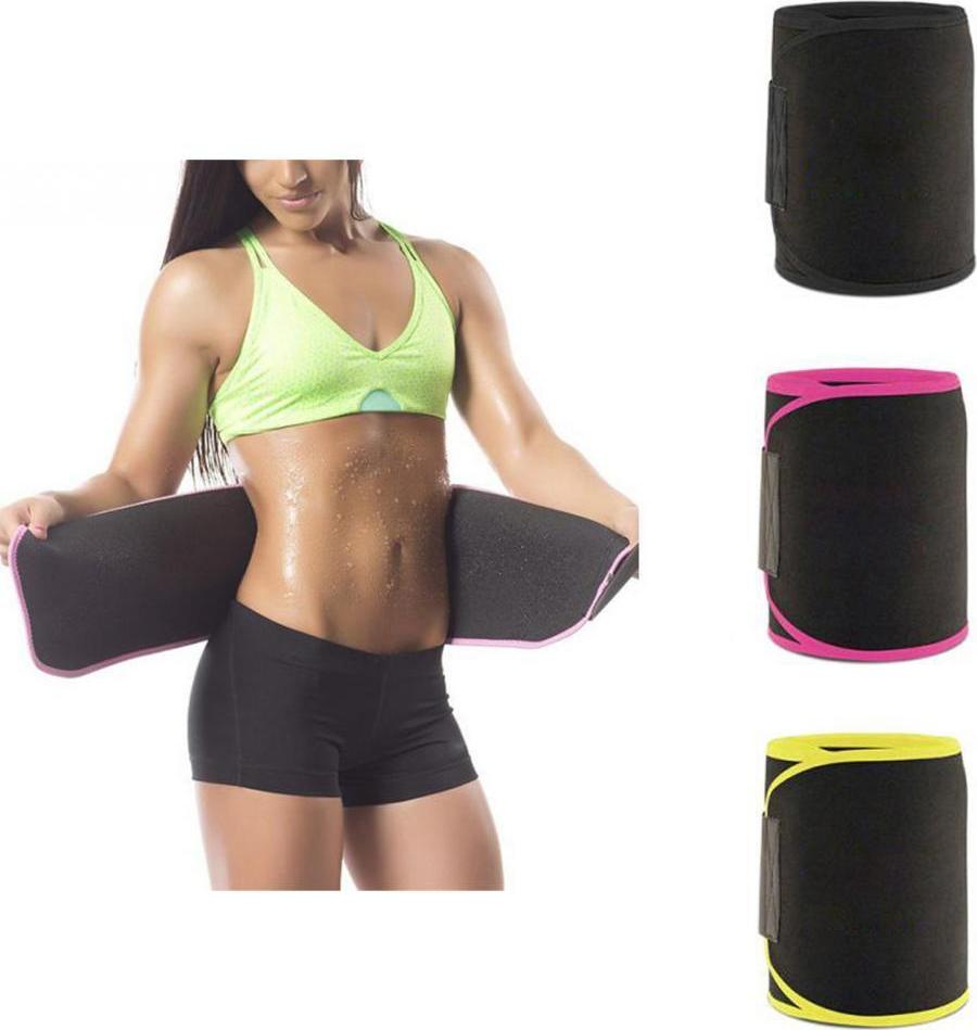 Women\'s Waist Cincher Trimmer Slimmer Body Shaper Belt Yoga Sport Girdle Belt