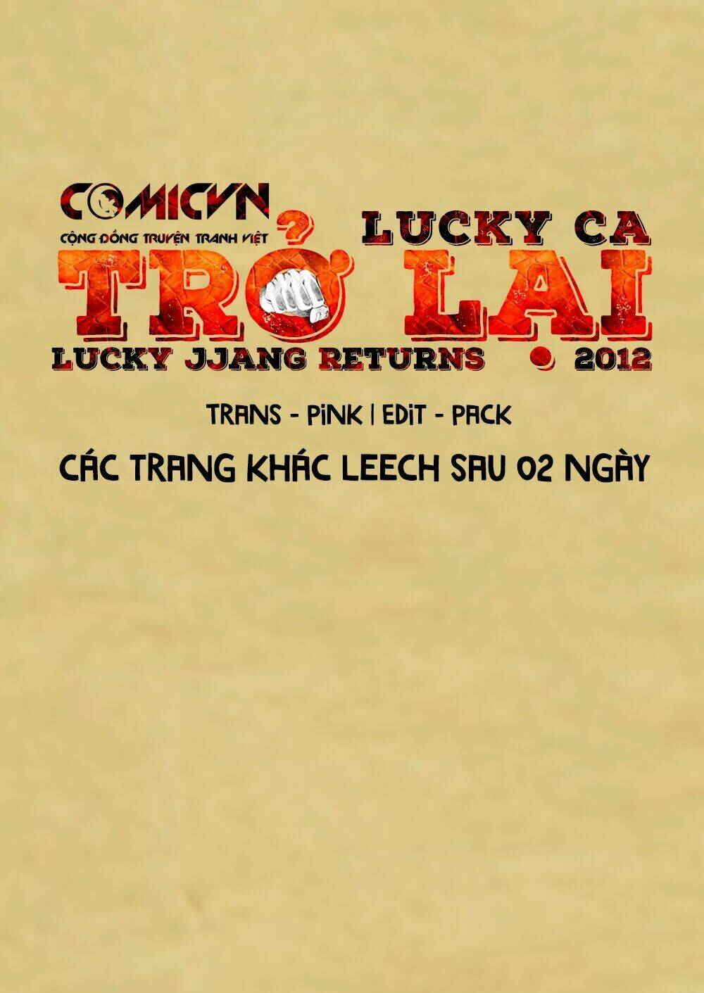 lucky ca trở lại - lucky jjang returns 2012 chapter 15 2