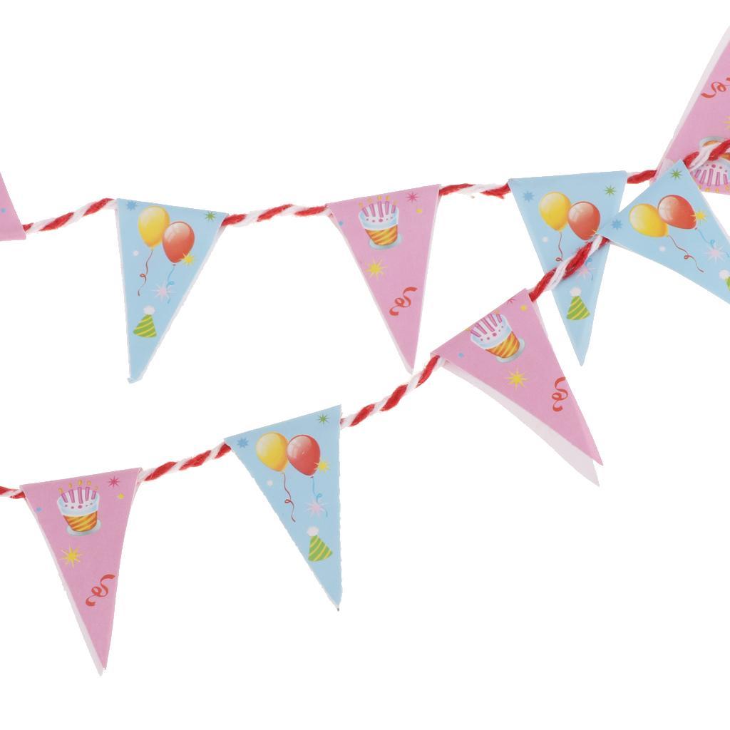 5 Pieces Lovely Balloon Cake Topper Cake Banner Cupcake Picks Cake Wrapper