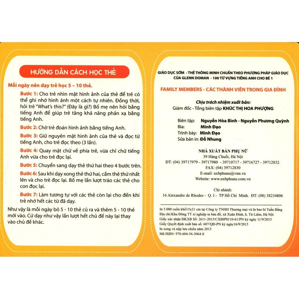 Sách - Flashcard Dạy Trẻ Theo Phương Pháp Glenn Doman - Màu Sắc Và Hình Khối