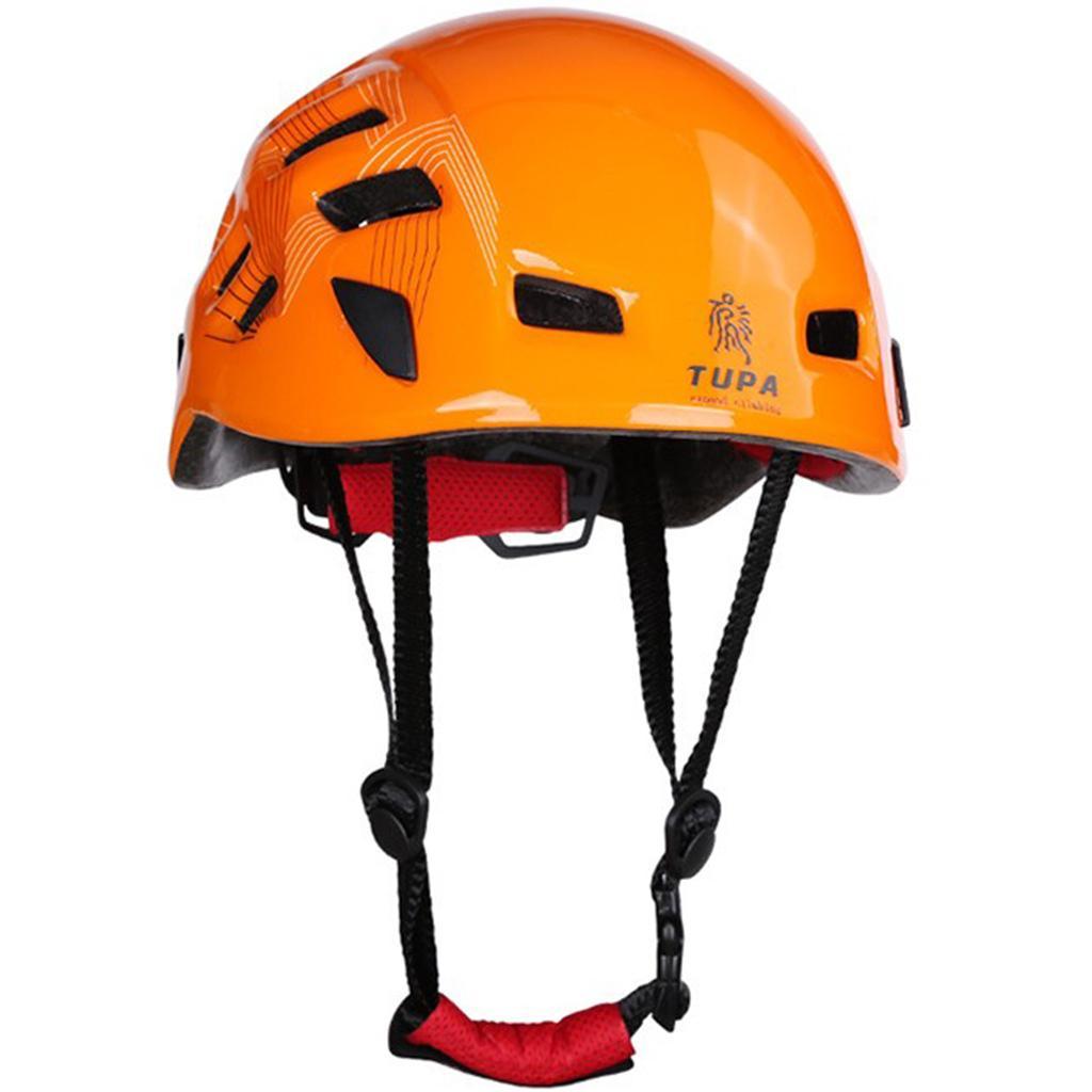 Outdoor Mountaineering Helmet Safety Rock Climbing Kayaking Rappelling Rescue Protect Gear - 5 Colors