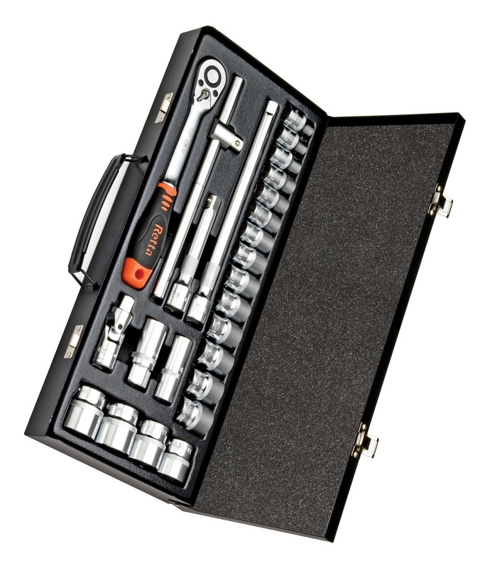 Bộ đầu khẩu 24 chi tiết (12 cạnh) - 1/2 inch Retta RLT2504