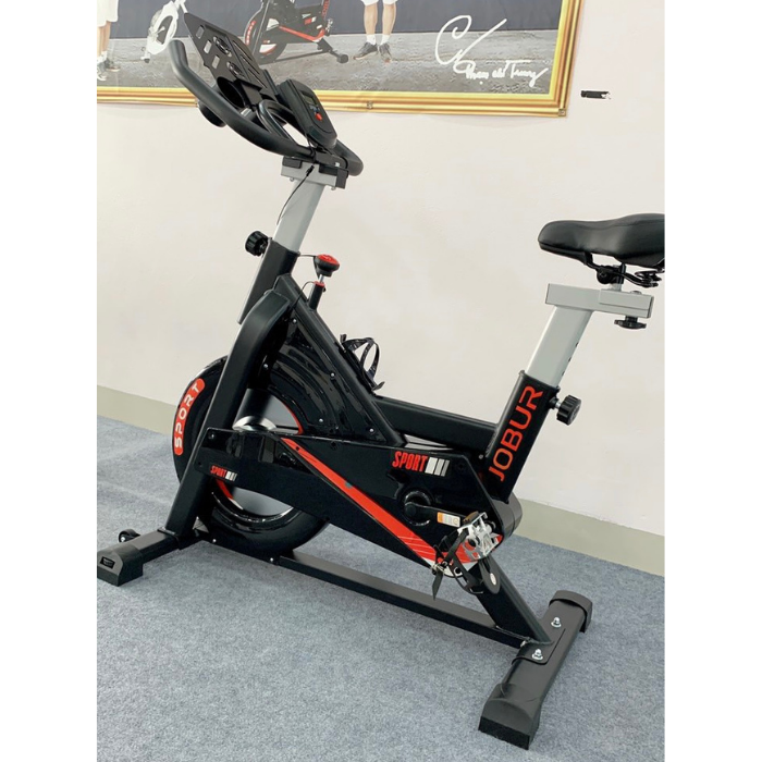 Xe Đạp Tập Thể Dục Tại Nhà JOBUR SPINBIKE GH-707S Hiển Thị Đầy Đủ Chỉ Số - Hàng Chính Hãng