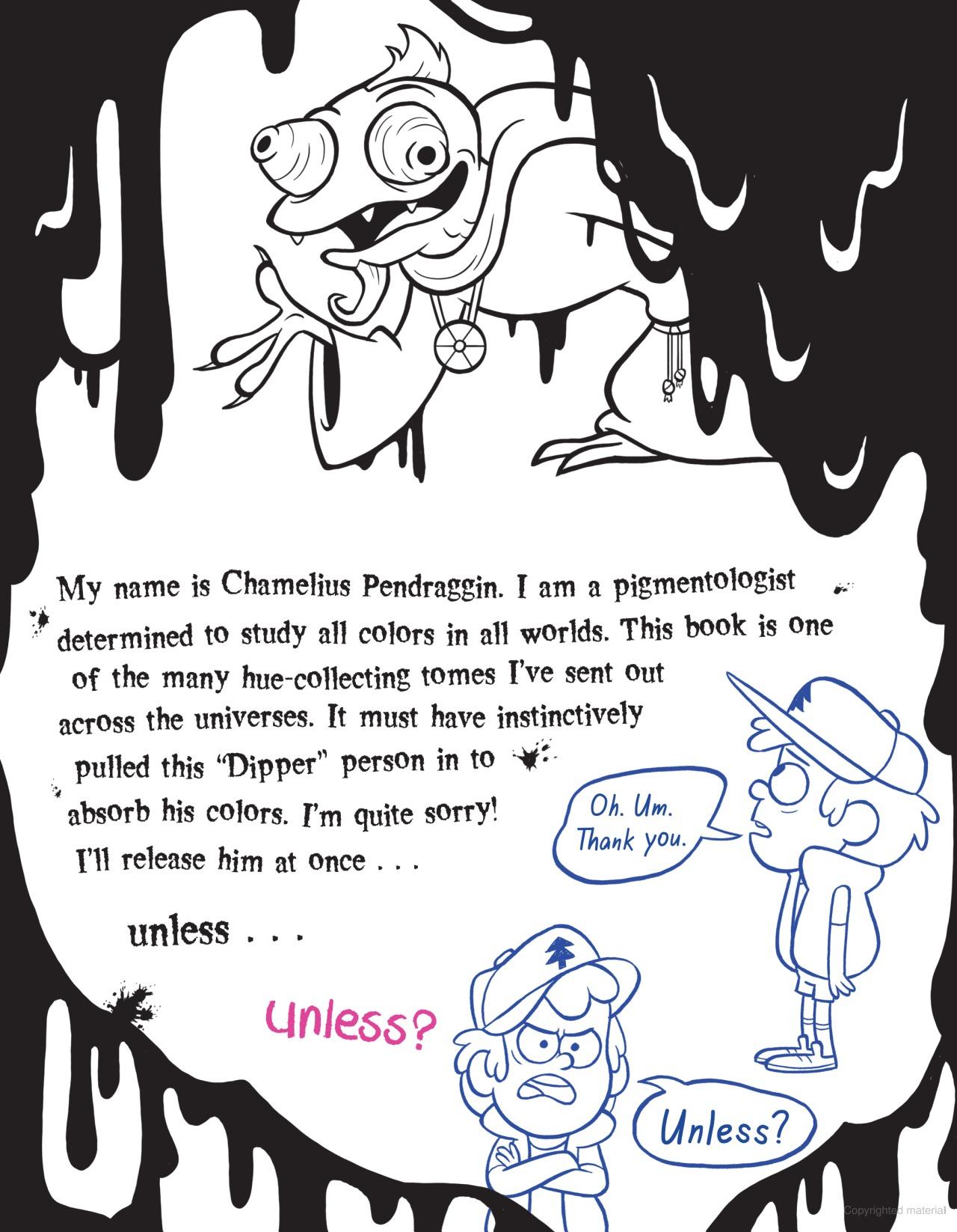 Sách ngoại văn: Gravity Falls - Don't Color This Book! - It's Cursed!