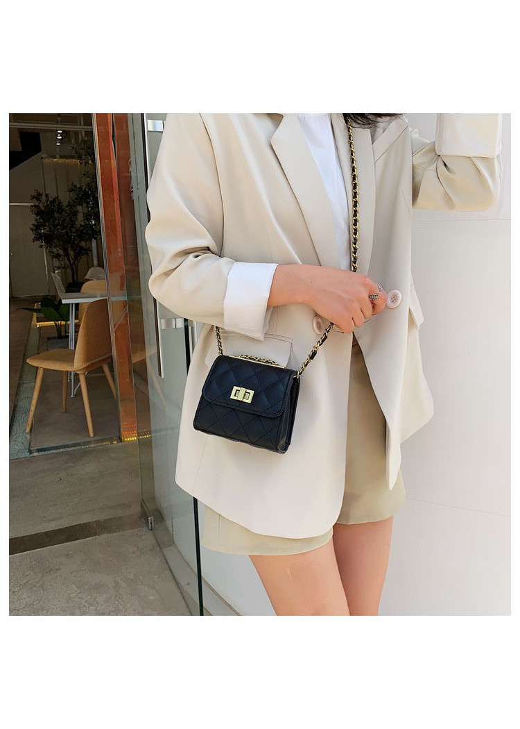 Túi xách mini thời trang khóa xoay