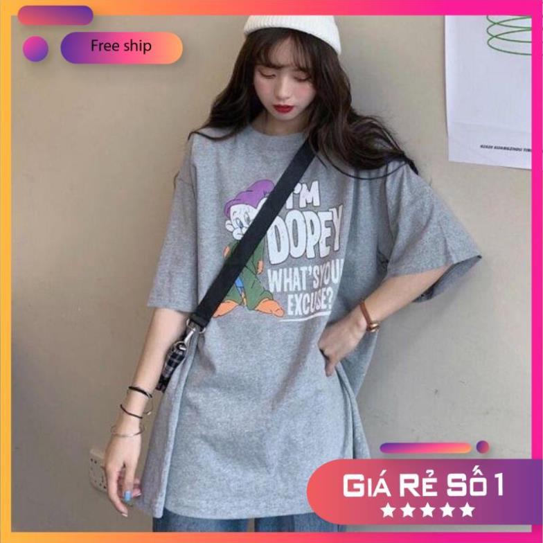 Áo thun nữ form rộng tay lỡ, phông dáng rộng unisex, ulzzang, có áo size nhỏ, vải cotton
