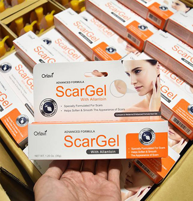 Orlavi Scar Gel With Allantoin: Gel làm mờ sẹo (35 gr)