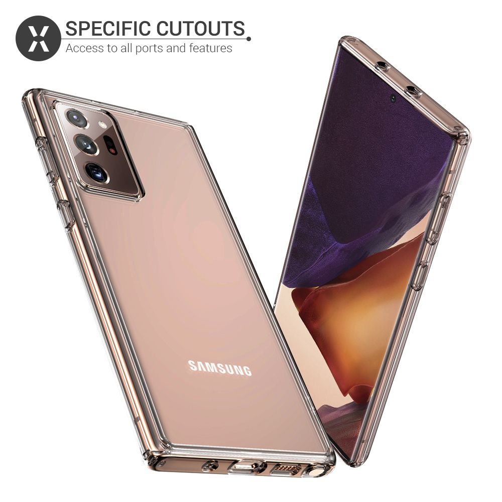 Ốp lưng silicon dẻo trong suốt bảo vệ camera cho Samsung Galaxy Note 20 Ultra hiệu Ultra Thin độ mỏng chỉ 0.6mm - Hàng nhập khẩu
