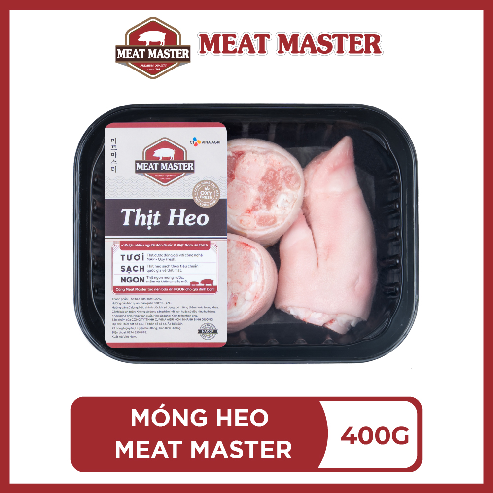 Móng heo Meat Master  400G  - Giao nhanh