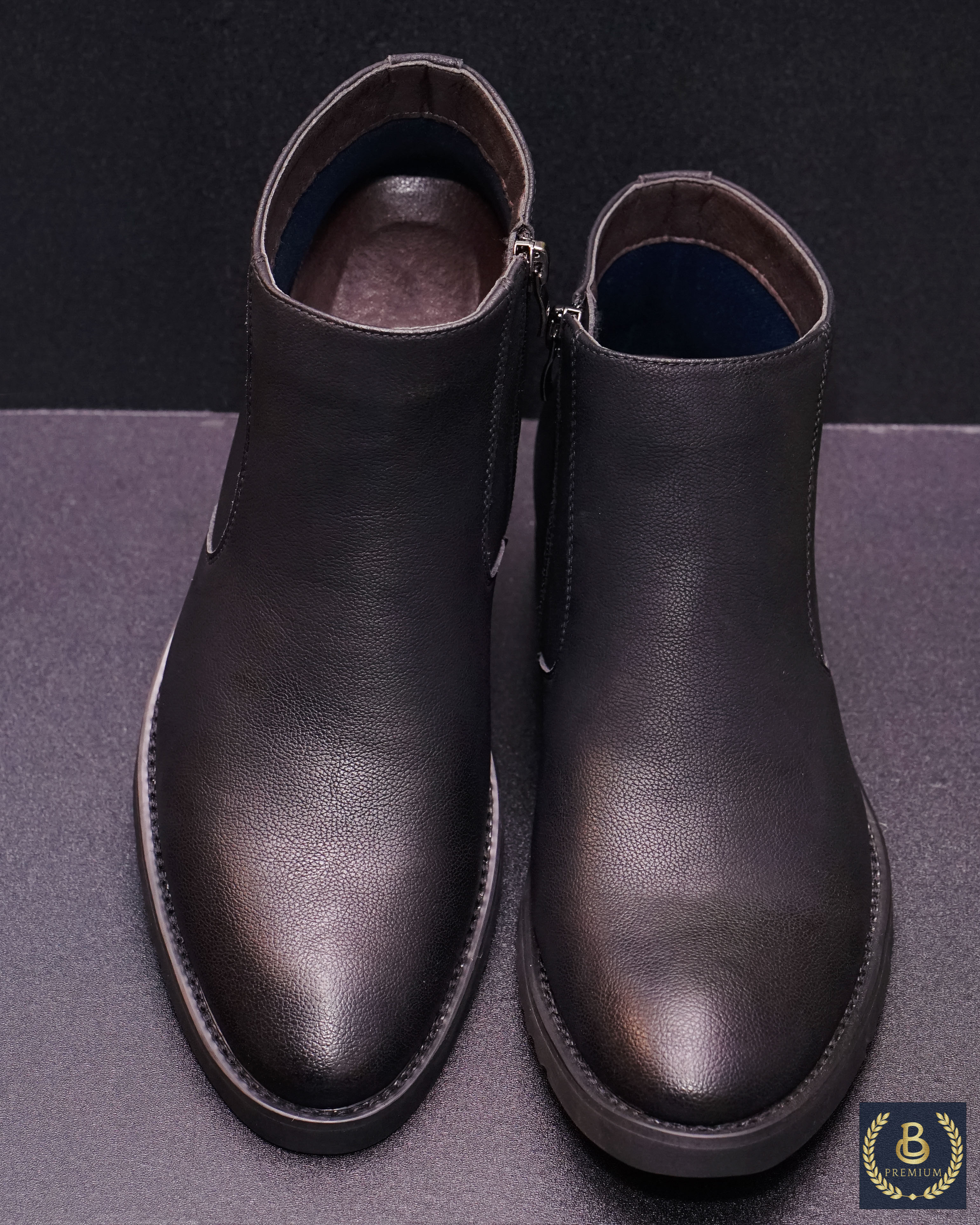 Giày Boots Zip đen (Chelsea Boots Zip)