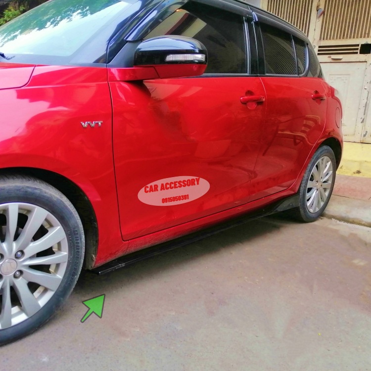 Lip hông lip sườn mẫu độ cho Suzuki Swift