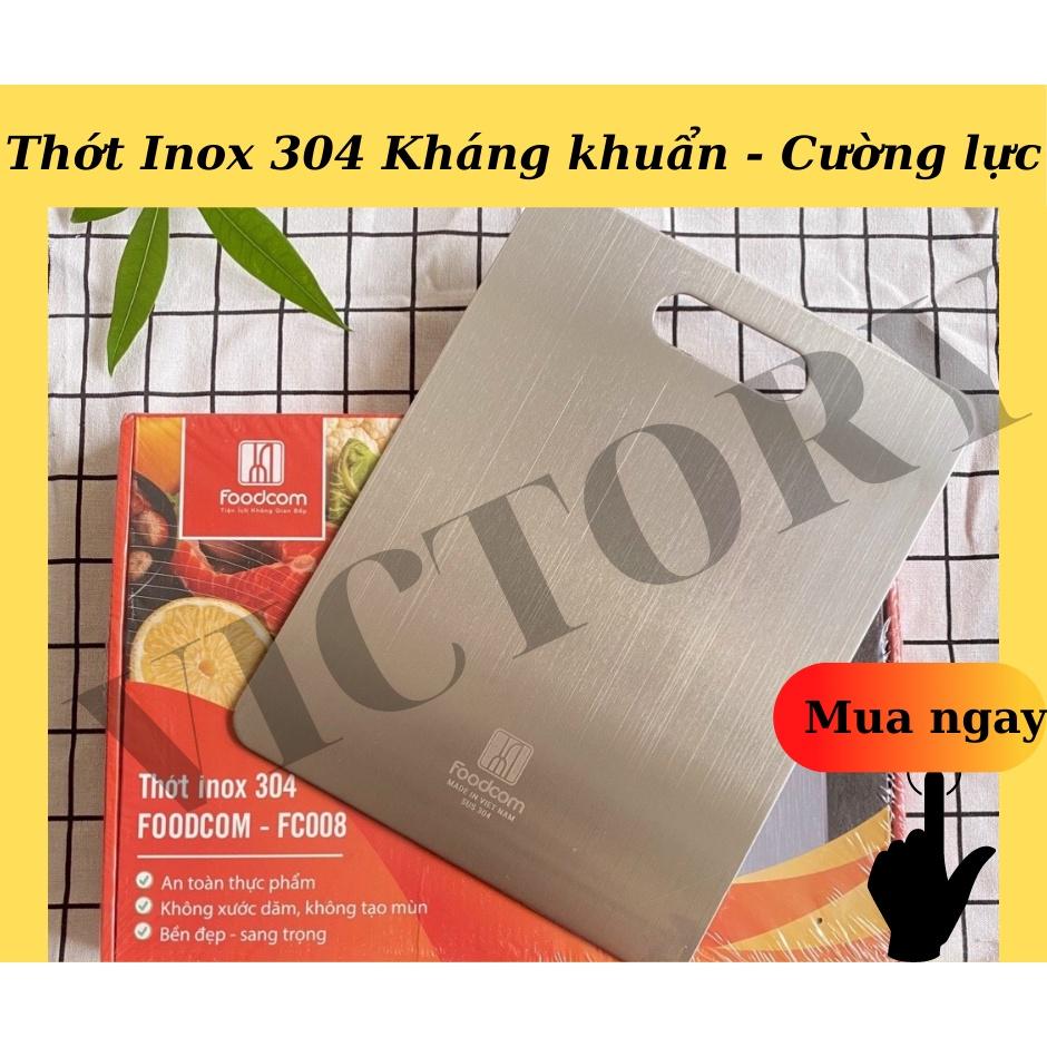 THỚT INOX 304 KHÁNG KHUẨN, VỆ SINH DỄ DÀNG, CHỐNG ẨM MỐC KHÔNG XƯỚC DẰM KHI SỬ DỤNG