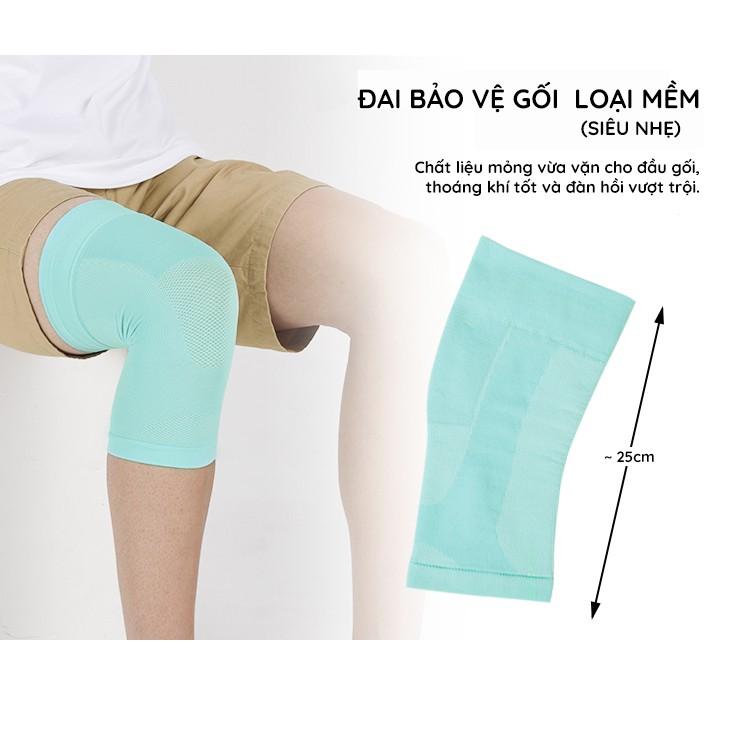 Đai Bảo Vệ Đầu Gối Phiten Supporter Knee Soft Type Light (Loại Mềm Siêu Nhẹ)-AP217014/AP217016