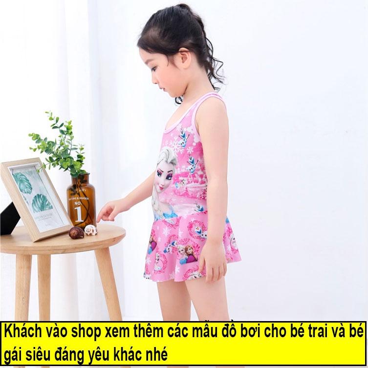 (HCM) BỘ ĐỒ BƠI HOẠ TIẾT HÌNH CÔ GÁI ELSA CỰC XINH DÀNH CHO BÉ GÁI_MÃ 013