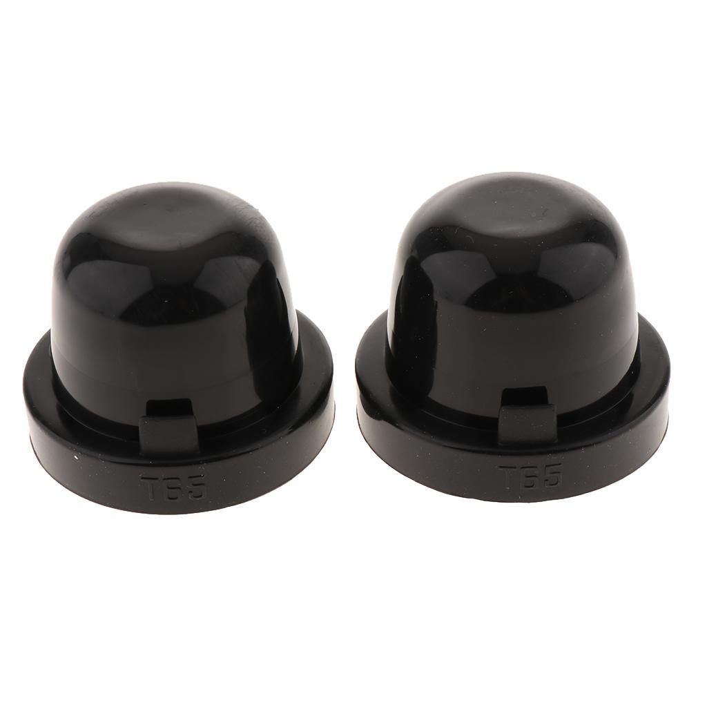 2x 65 Mm 2. Rubber Seal Dust-proof Covers for LED Headlights