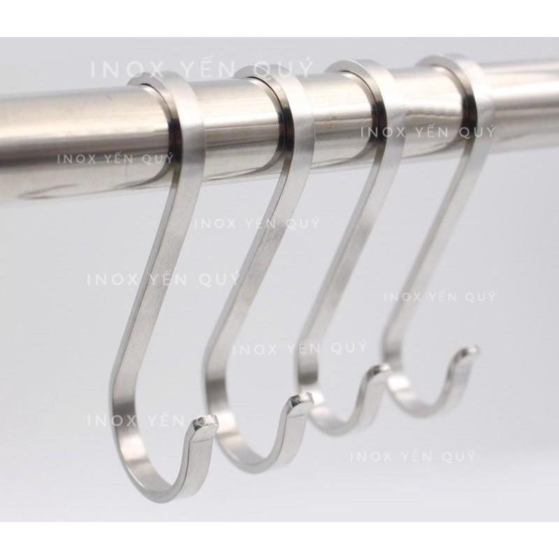 Móc treo đồ chữ S lồng ống inox phi 16 và 19 inox304