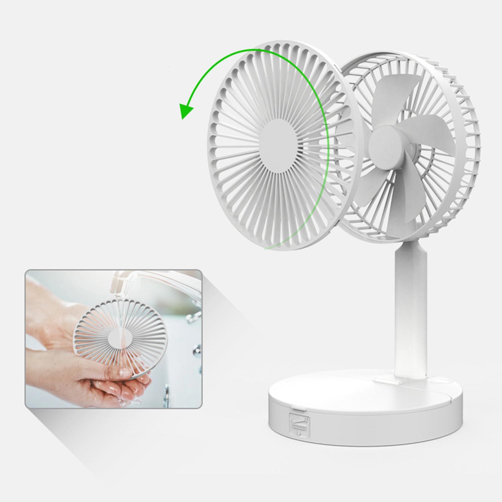 Mini USB Hand Held Desk Fan Tabletop Personal Fan Air Cooling
