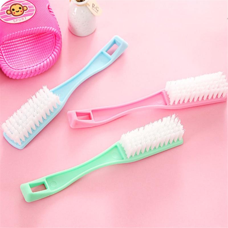Multi-functional Long Handle Shoes Cleaning Shoes Brush Sneaker Home Brush Clothes Board Shoes Brush Plastic Laundry Tools