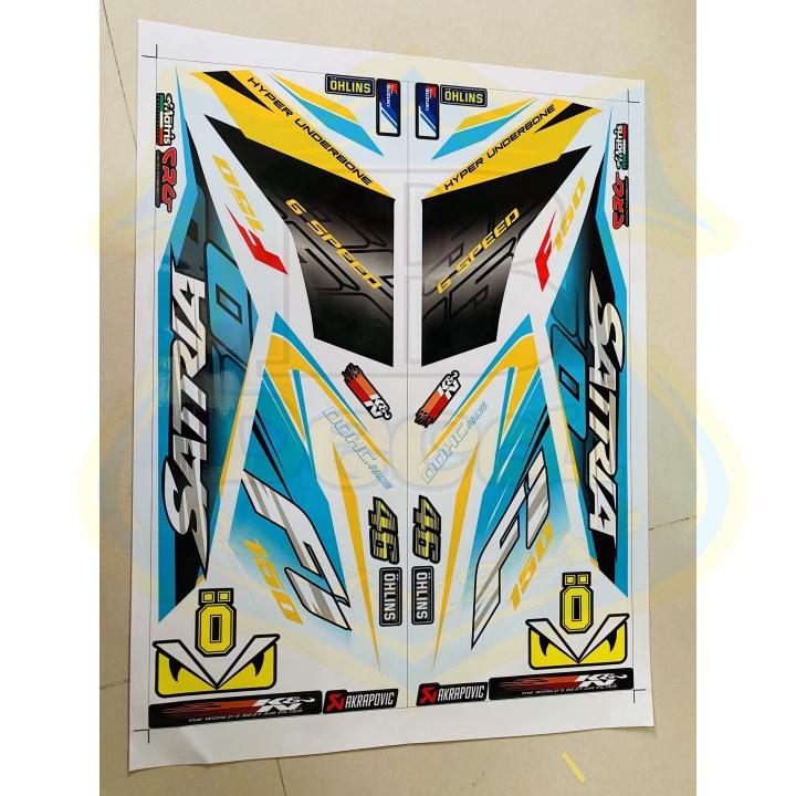 Tem rời satria fi trắng