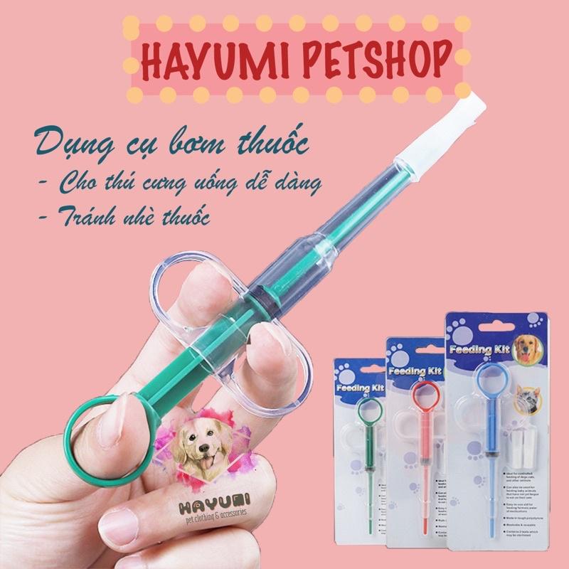 ỐNG BƠM THUỐC DÀNH CHO CHÓ MÈO NHÈ THUỐC