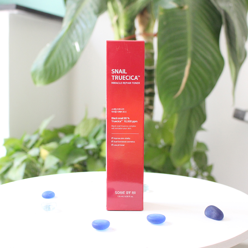 Combo Nước Hoa Hồng + Serum Dưỡng Phục Hồi, Cải Thiện Vết Thâm, Sẹo Some By Mi Snail Truecica Miracle Repair
