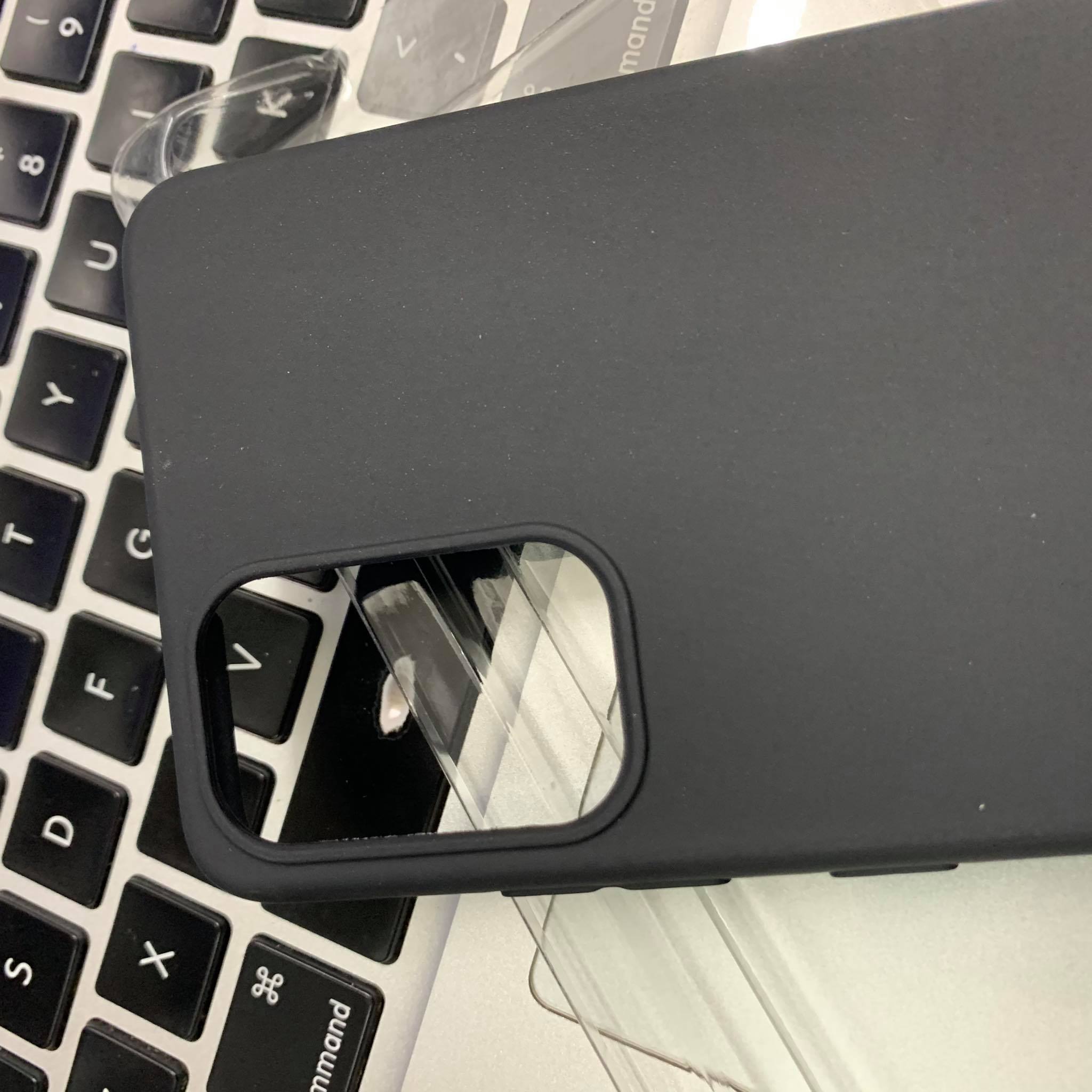 ỐP lưng Silicone dẻo màu đen Vu Case Samsung Galaxy A52, A72 - Hàng chính hãng