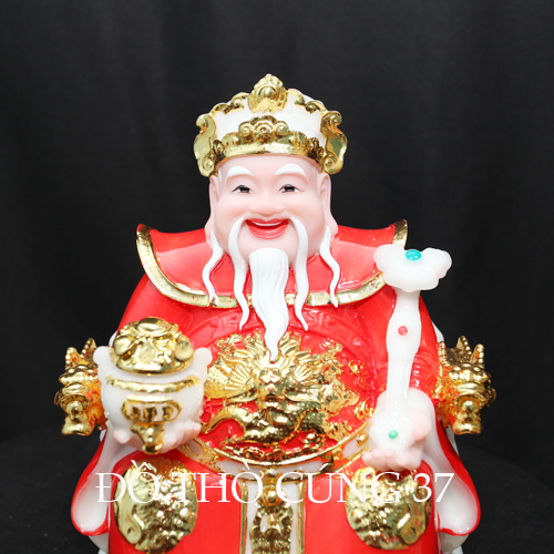 THẦN TÀI THỔ ĐỊA PHÚ QUÝ MÀU ĐỎ