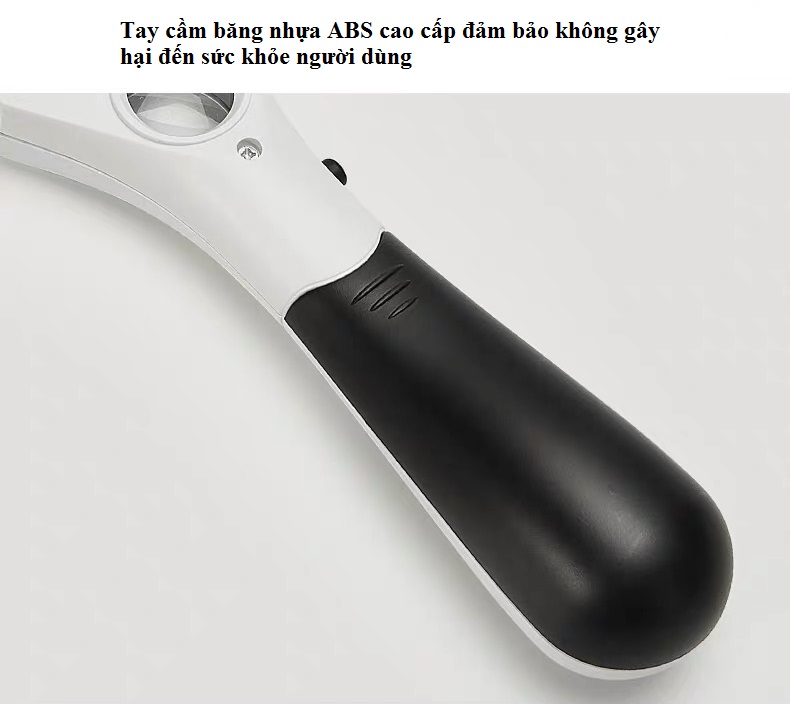 Kính lúp 2x-25x hỗ trợ đọc sách báo, soi bo mạch điện tử cho người cao tuổi có đèn led hỗ trợ ( Tặng kèm bộ 6 con bướm dạ quang phát sáng )