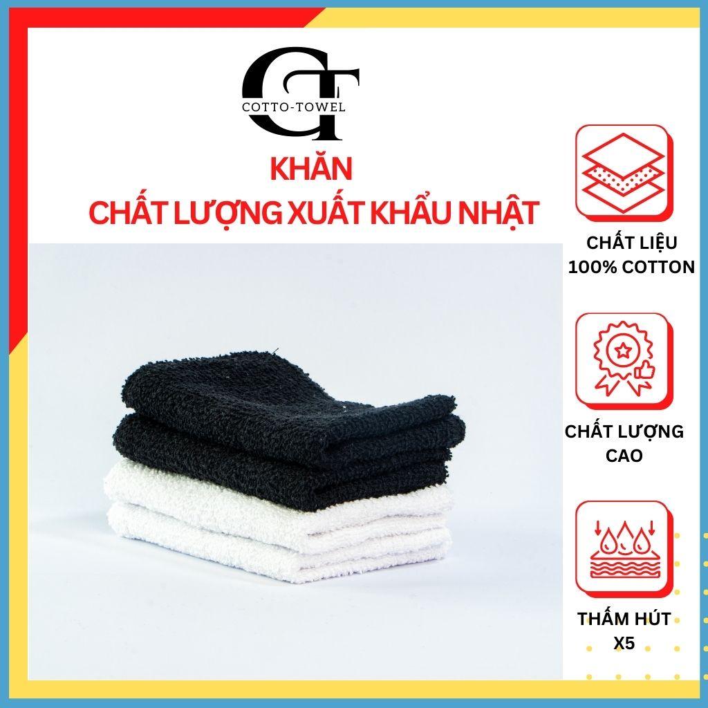 Khăn lau kính 100% Cotton Siêu thấm hút HÀNG XUẤT NHẬT