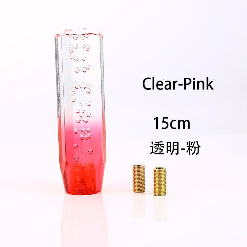 Đầu cần gạt số xe hơi bằng pha lê trong suốt nhiều màu chất lượng cao