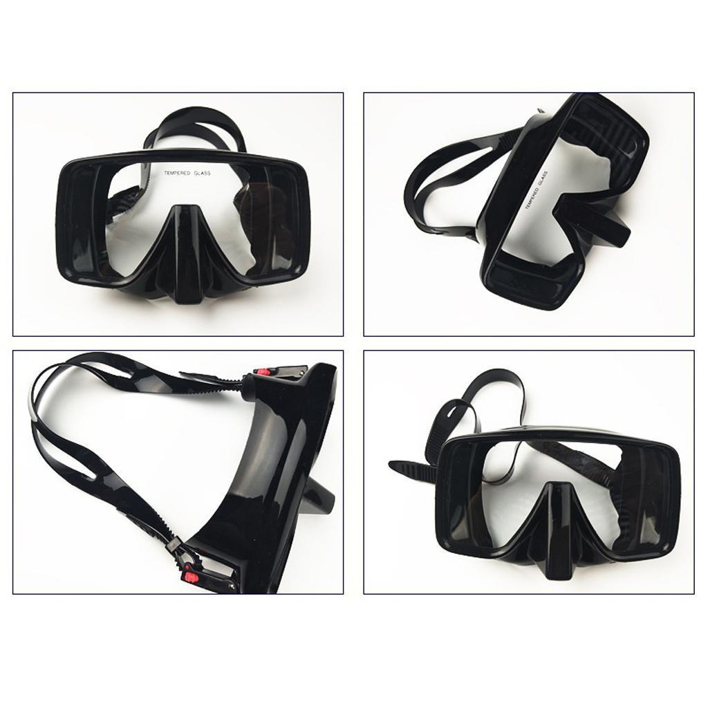 2X Anti-Fog Diving Goggles Scuba Mask Swimming Glasses Equipment Accessories