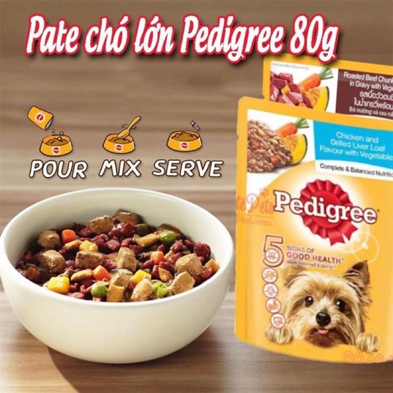 PATE CHO CHÓ PEDIGREE 80G NHẬP KHẨU THÁI