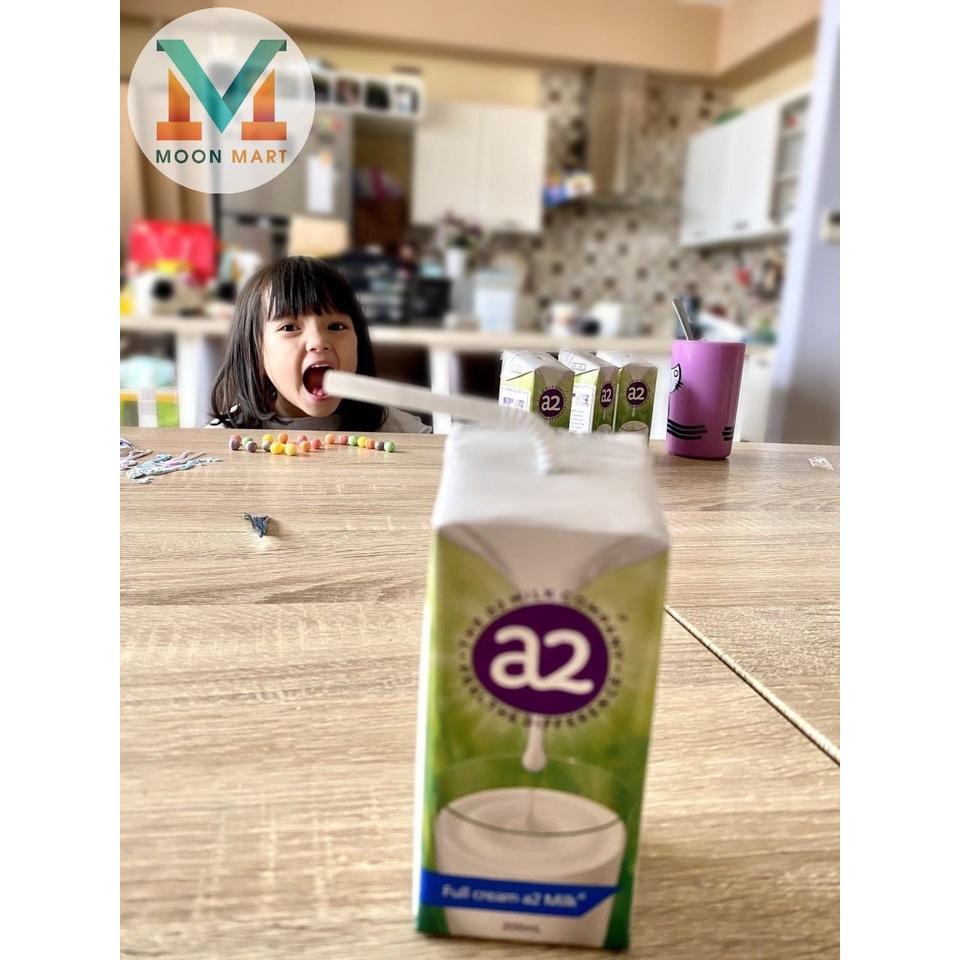 Sữa Tươi A2 200ml Nguyên Kem dạng nước - Date xa