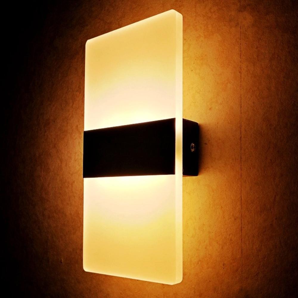 Đèn LED treo tường hiện đại cho phòng khách, phòng ngủ
