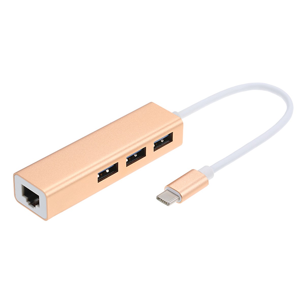 Bộ chuyển đổi USB Type C sang Cổng Lan RJ45 và 3 cổng USB 3.0