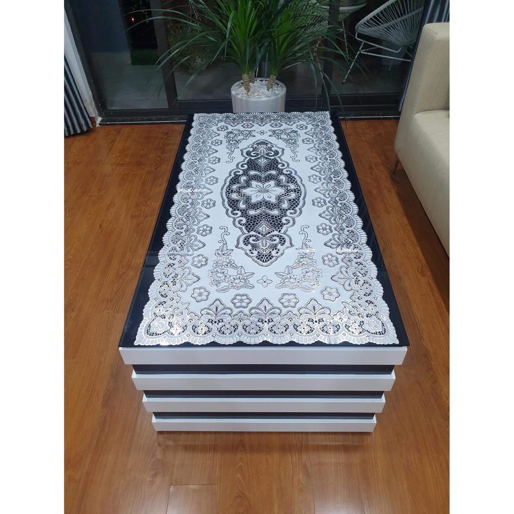 Khăn trải bàn 60x120cm Ren Hoa -