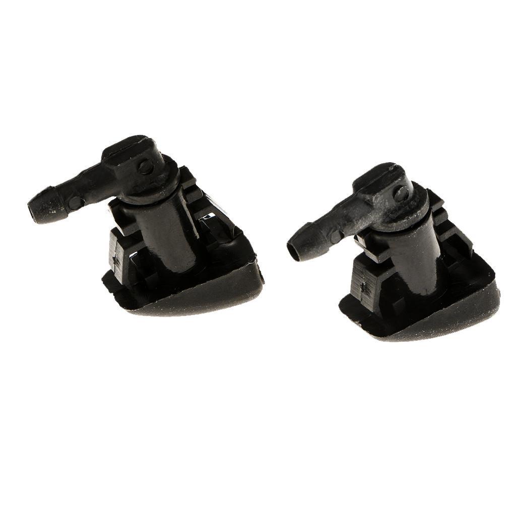 1 Pair Auto Car Windshield Wiper Washer Spray Nozzle