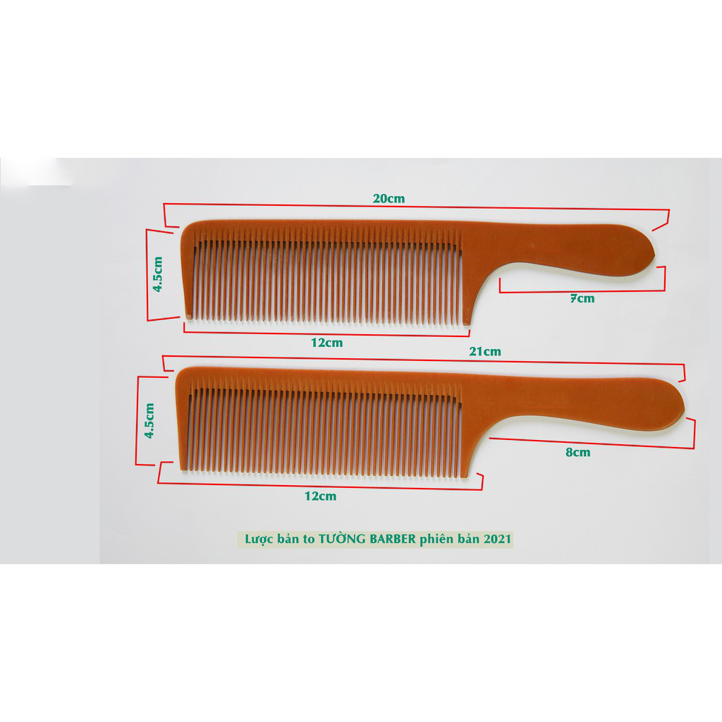 Lược cắt tóc nam bản to 2021