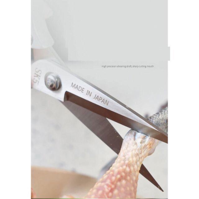 KÉO NHẬT JAPAN INOX 100% CẮT GÀ, CẮT THỊT CẮT THỰC PHẨM HÀNG NÔI ĐỊA NHẬT CAO CẤP