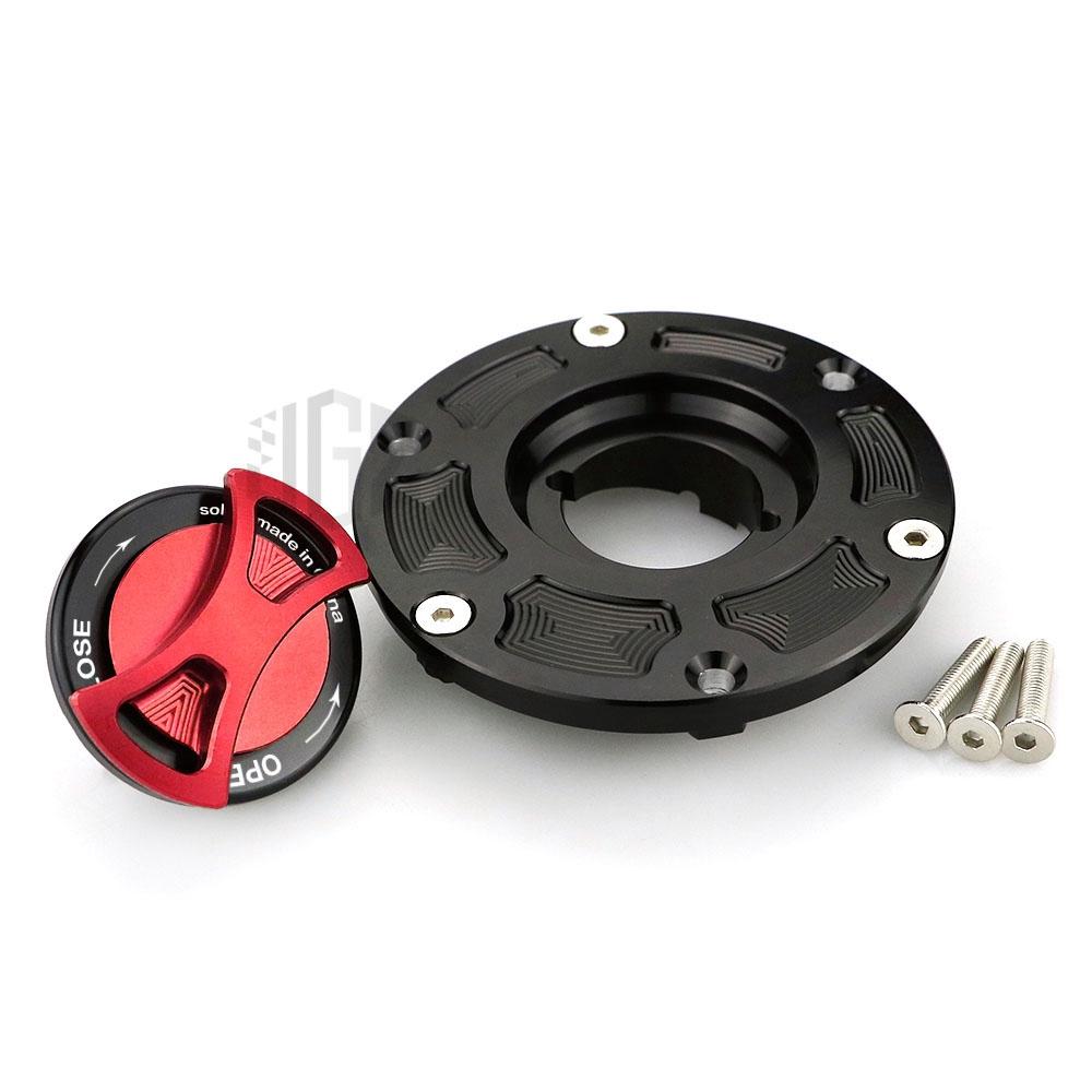 Nắp bình xăng nhôm CNC trang trí bảo vệ xe máy KAWASAKI Ninja250 NINJA300 Z250 Z300 2017-2019
