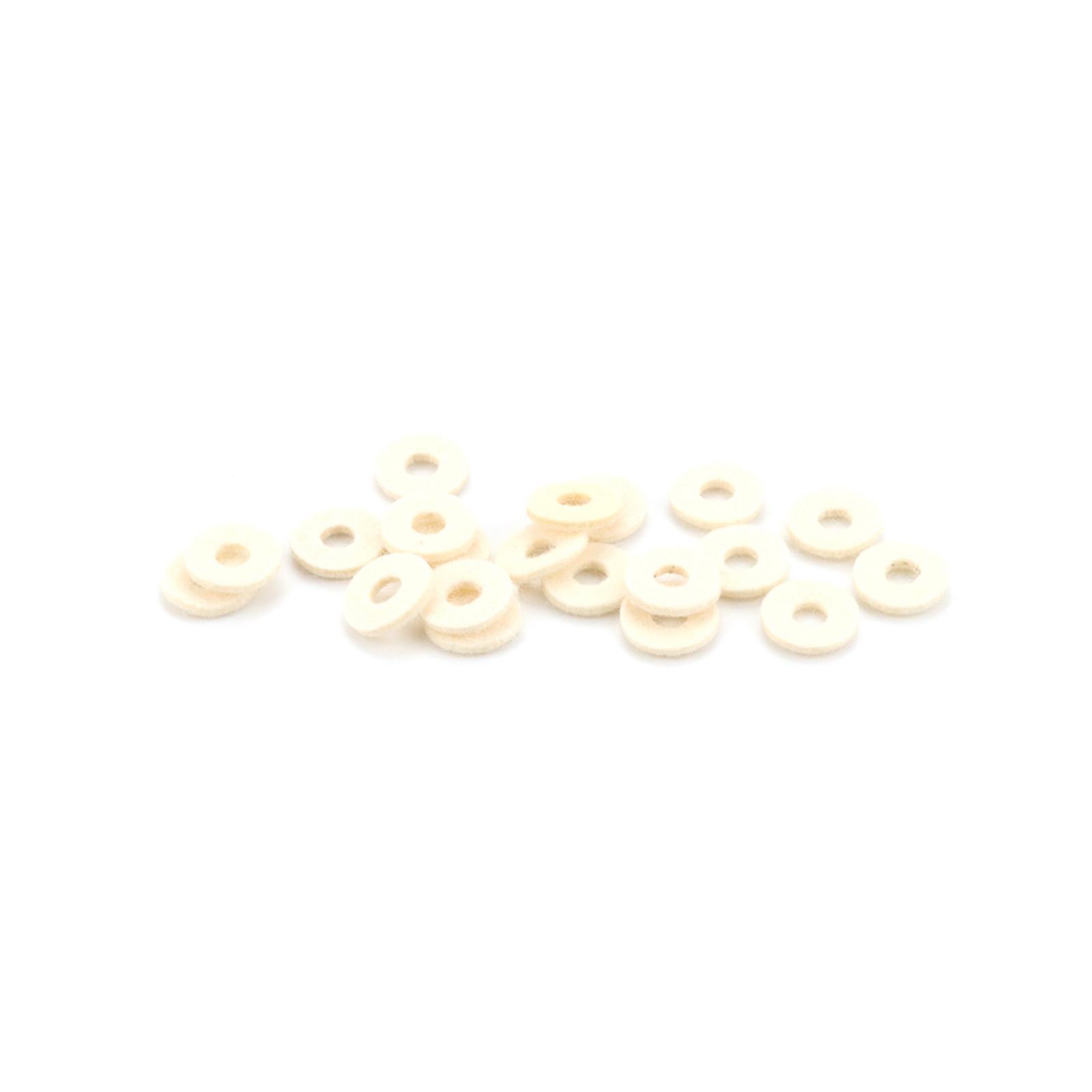 20 Pieces Trumpet Felt Washer Cushion Pad Set for Trumpet Musical Instrument