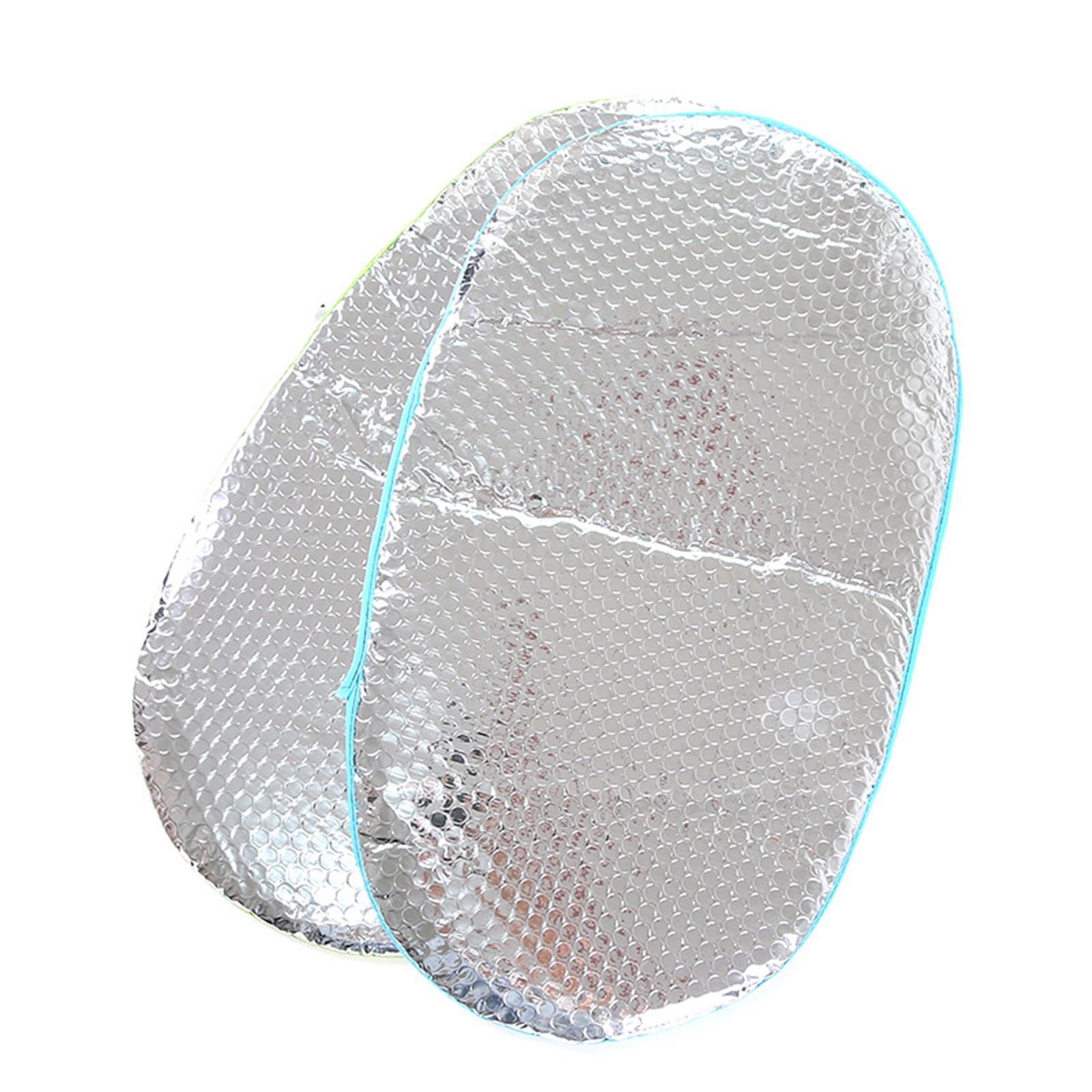 Motorcycle Moped Seat Cover Aluminum Film Dustproof Motorbike Seat Pad Cover