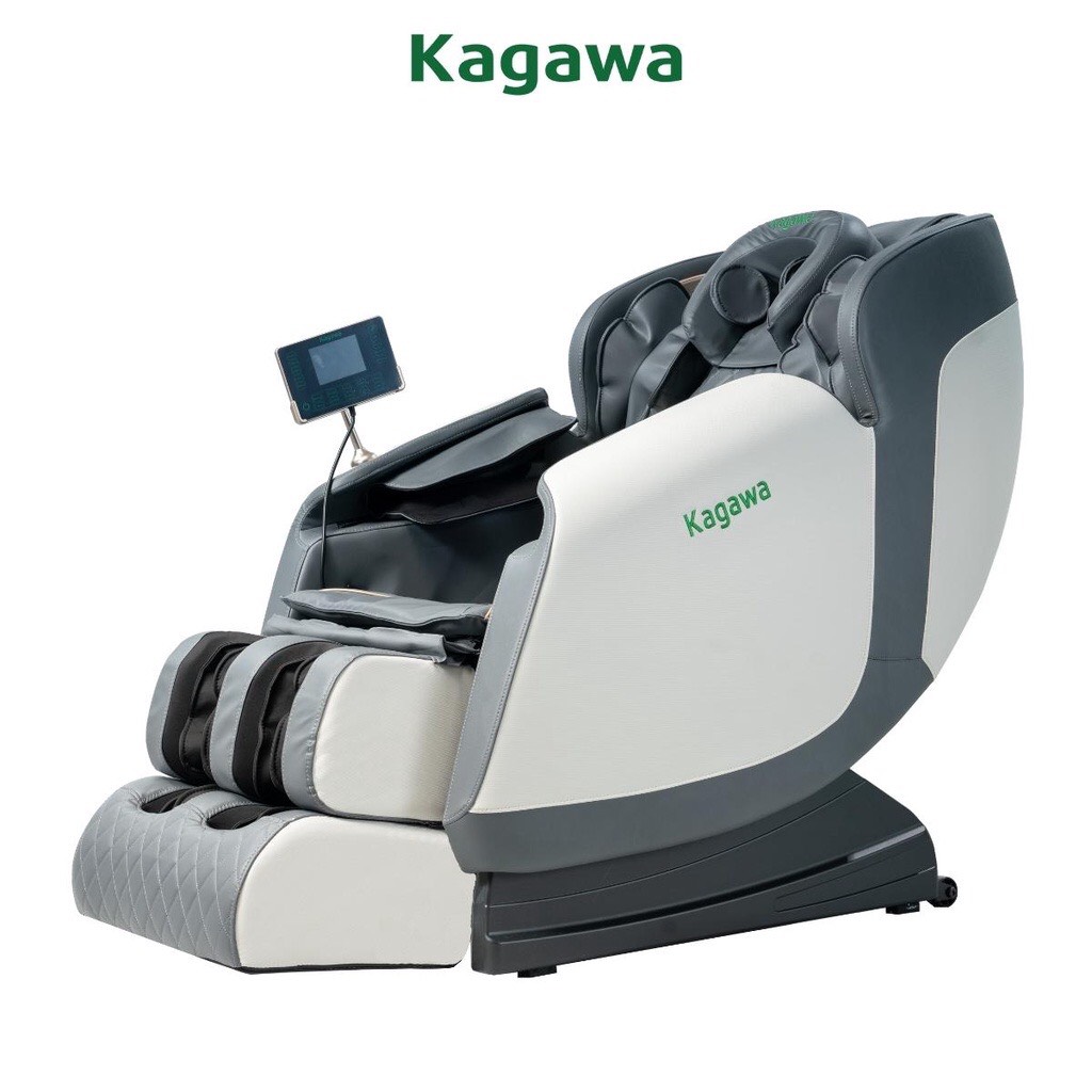 Ghế massage toàn thân Nhật Bản KAGAWA K5 Con Lăn 4D Cao Cấp đa chức năng, công nghệ quét AI dò tìm huyệt đạo