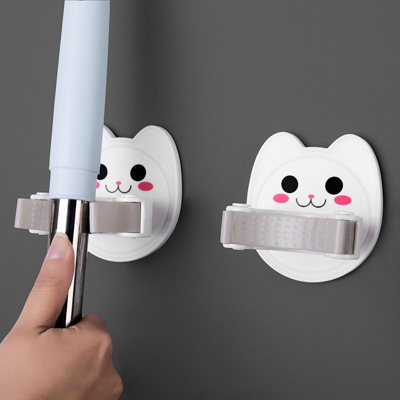 Móc Treo Cây Lau Nhà Gắn Tường Đa Năng Tiện Dụng
