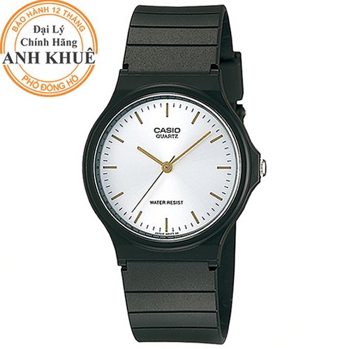 Đồng hồ unisex dây nhựa Casio Anh Khuê MQ-24-7E2LDF