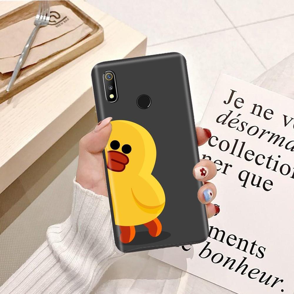 Ốp lưng dành cho điện thoại Oppo A83 Viền dẻo TPU hình Vịt Con Đáng Yêu