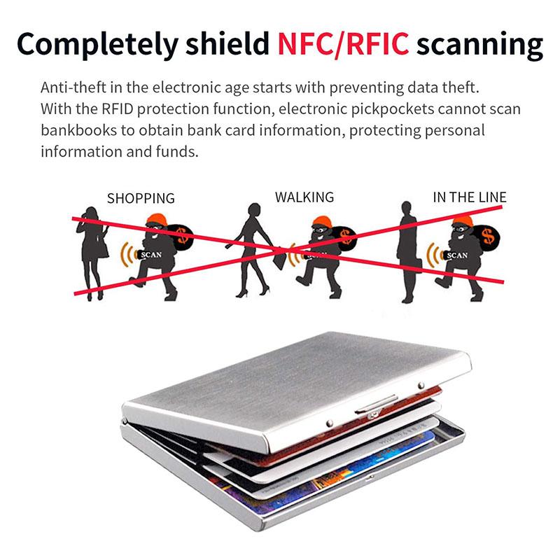 Hộp Đựng Thẻ Tín Dụng Bằng Thép Không Gỉ