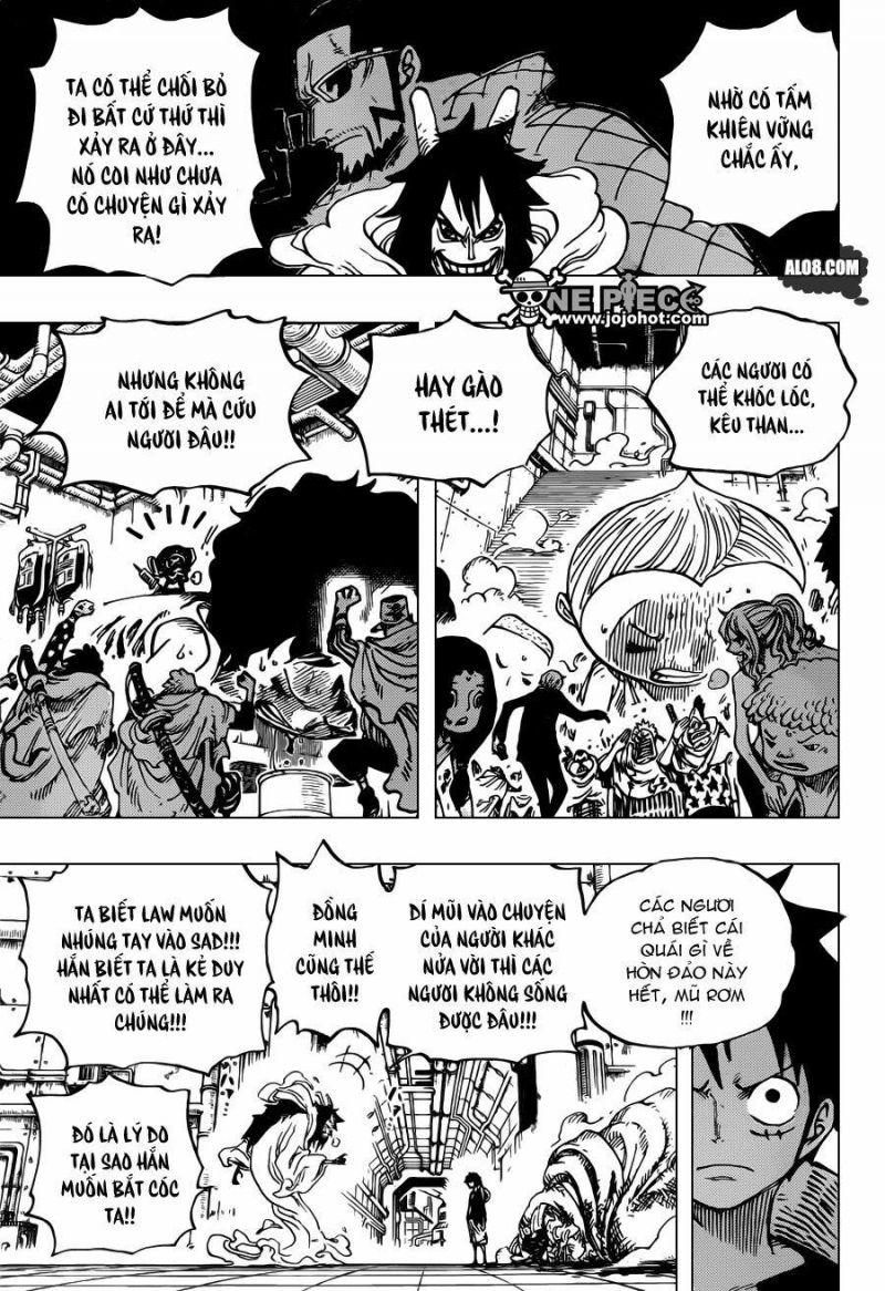 đảo hải tặc - one piece chapter 689 14